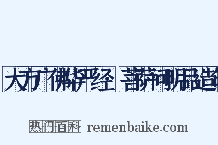 大方广佛华严经·菩萨问明品造句是什么意思的图片